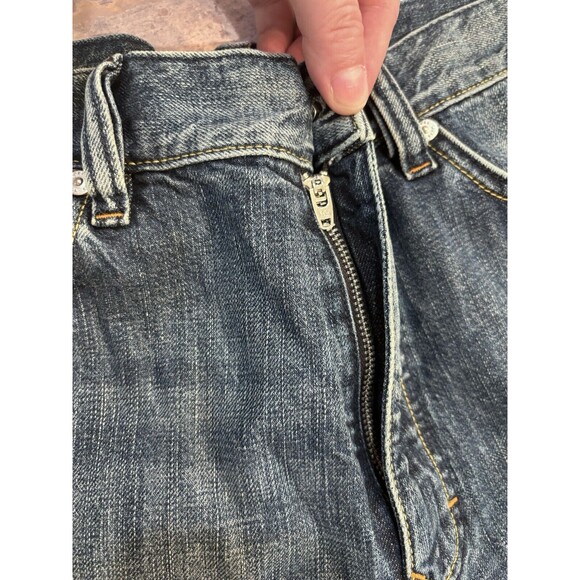 MENS HUGO BOSS MEDIUM WASH REGULAR FIT STRAIGHT LEG BLUE JEANS 33X32 - Picture 9 of 14